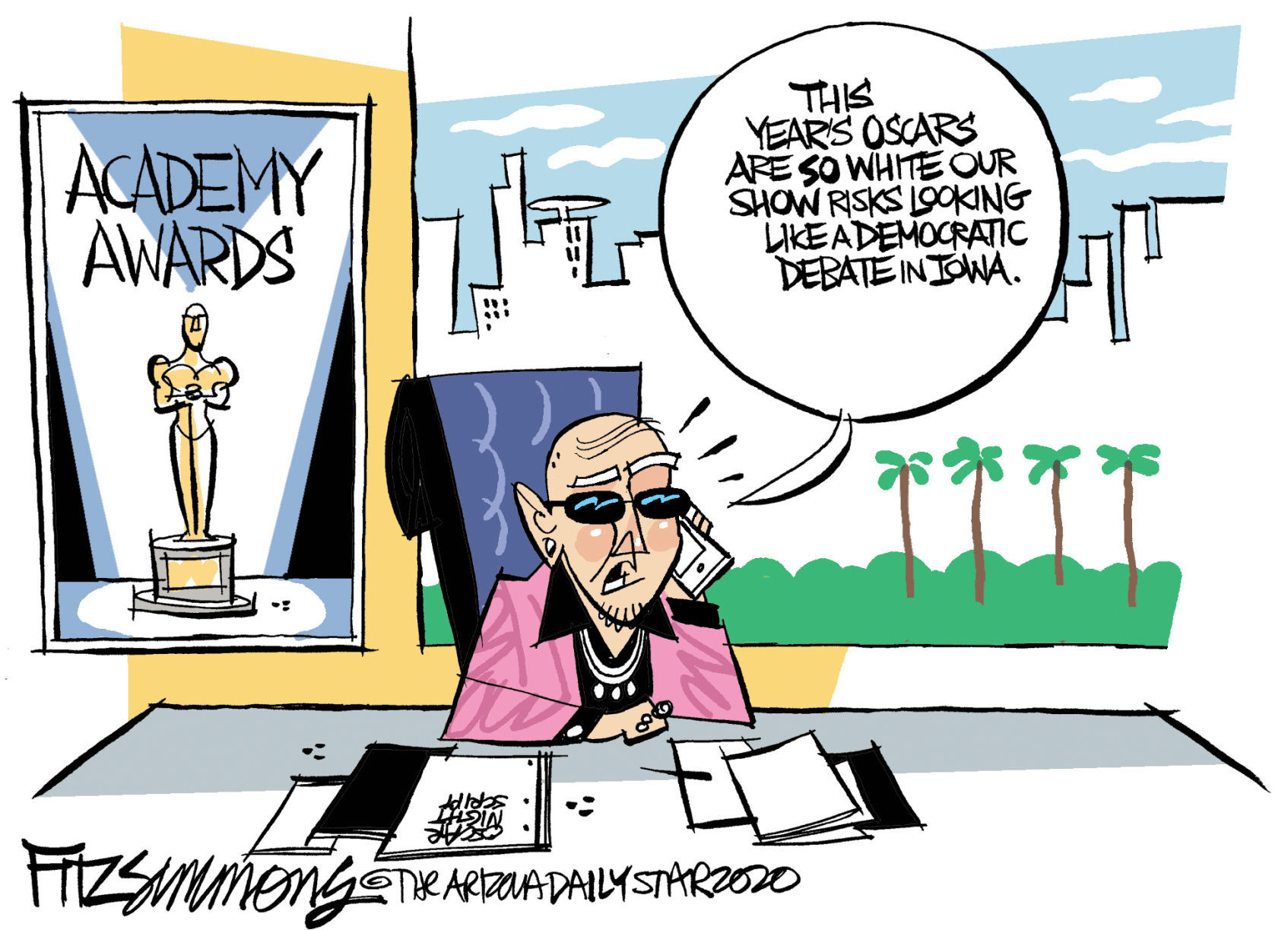Daily Fitz Cartoon: Oscar